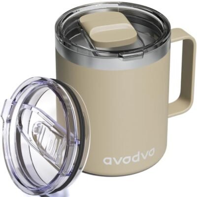 AVODVO 12Oz Insulated Coffee Mug