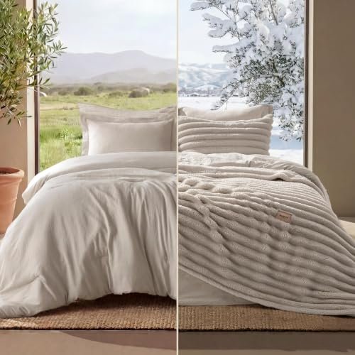 BEDSURE 2-in-1 Comforter Set
