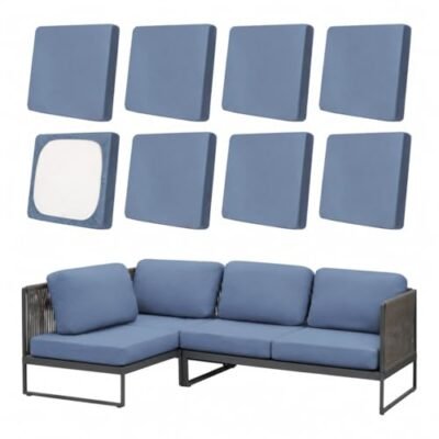 BIETYONE 8 Pcs Outdoor Cushion Covers