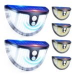 BONLION Solar Motion Sensor Lights Outdoor