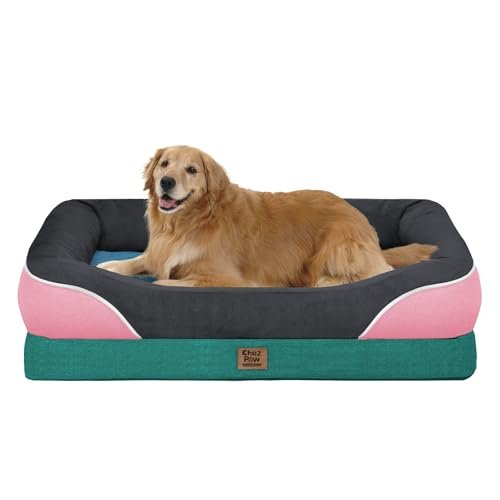 CHEZ PAW Large Orthopedic Dog Bed