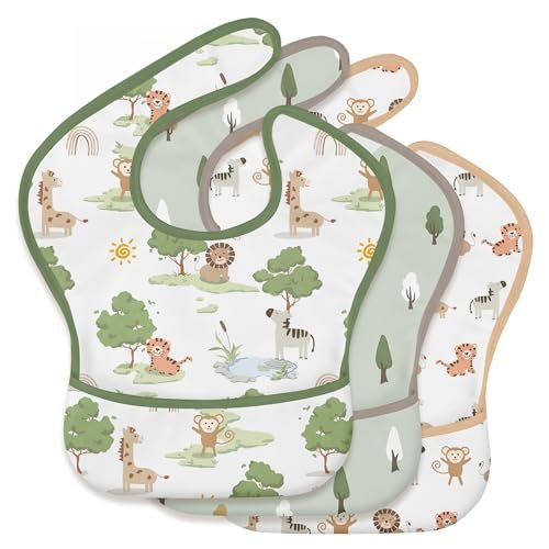 CIVARUA KIDS Waterproof Feeding Bibs