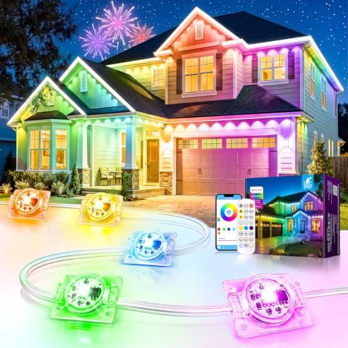 CLOUISC 200FT Permanent Outdoor Lights