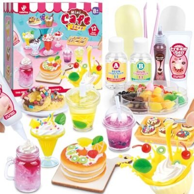 COLOPLAY 12 Making Miniature Food Toys Set