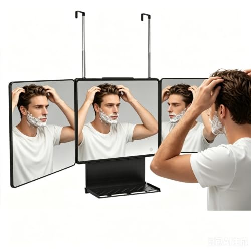 ECHOGLINT 3 Way Mirror For Self Hair Cutting