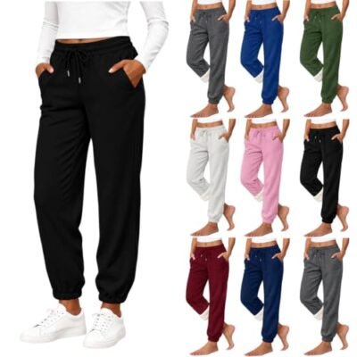FARTEY Womens Fleece Lined Leggings