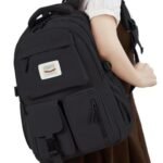 FIORETTO Multi Pockets School Backpack