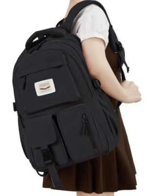 FIORETTO Multi Pockets School Backpack