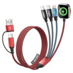 FIRSTING 4 in 2 Multi Charging Cable