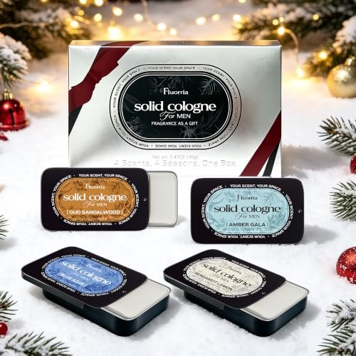 FLUORRIA Solid Cologne Gift for Him