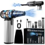 GLEETOUR Compressed Air Duster & Vacuum 2-in-1