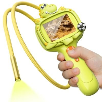 GMYGBY Kids Dinosaur Borescope Snake Camera