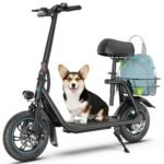 GYROOR Electric Scooter with Seat