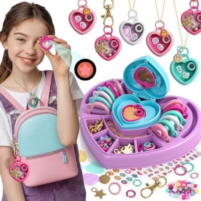 Heart Locket Jewelry Making Kit