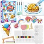 HEJIN 70PCS Magic Puffy Paint Kit