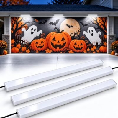 HILOYAL Garage Doors Led Lighting