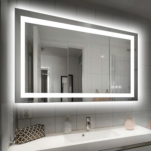 HIVONE 40×32 LED Bathroom Mirror