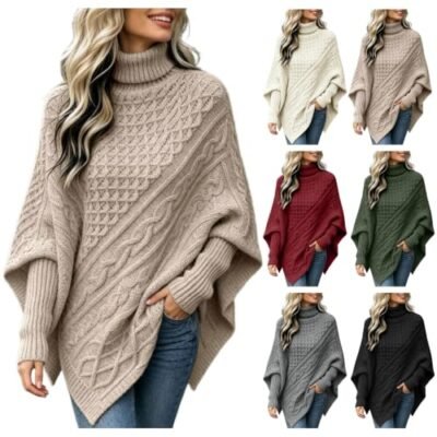 KUBBON Turtle Neck Sweater