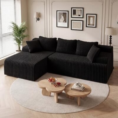 LAUSAINT HOME Modular Sectional Sofa L-Shaped