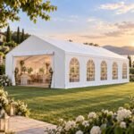 LAUSAINT HOME Party Tent Galvanized Steel