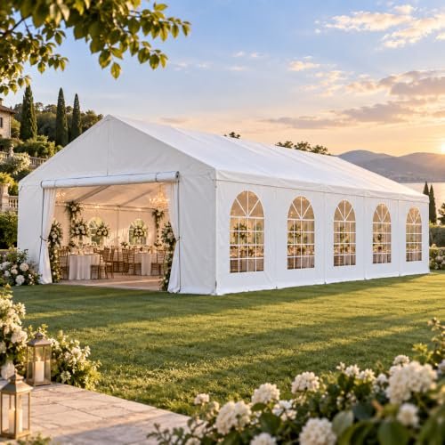 LAUSAINT HOME Party Tent Galvanized Steel