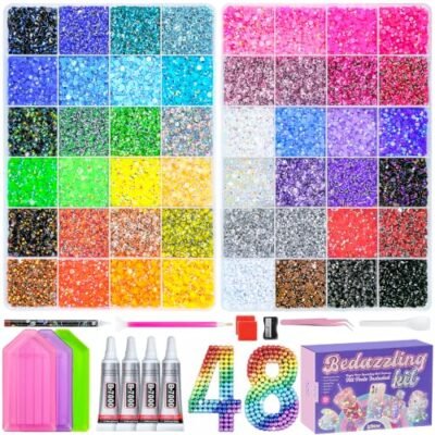 LOTWOW Jelly Rhinestones
