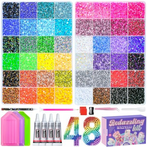 LOTWOW Jelly Rhinestones