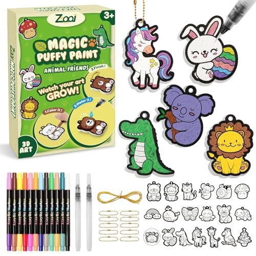 Magic Puffy Paint Crafts