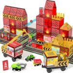 Magnetic Tiles Fire Truck Set