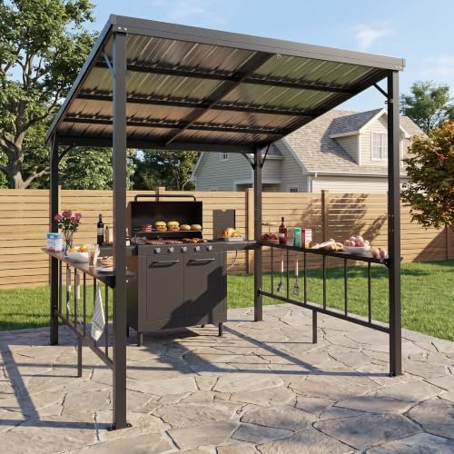 MNLR 8X8 Outdoor Grill Gazebo