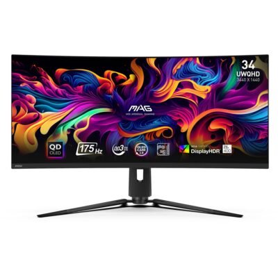 MSI MAG 341CQP 34″ Curved Gaming Monitor