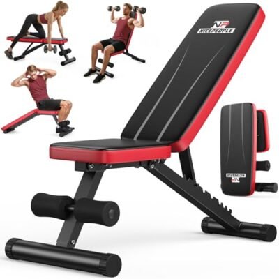 NICEPEOPLE Adjustable Dumbbell Bench