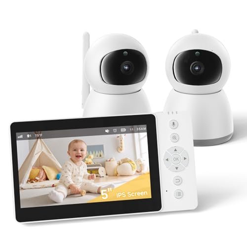 PIGNYNT Baby Monitor with 2 Cameras