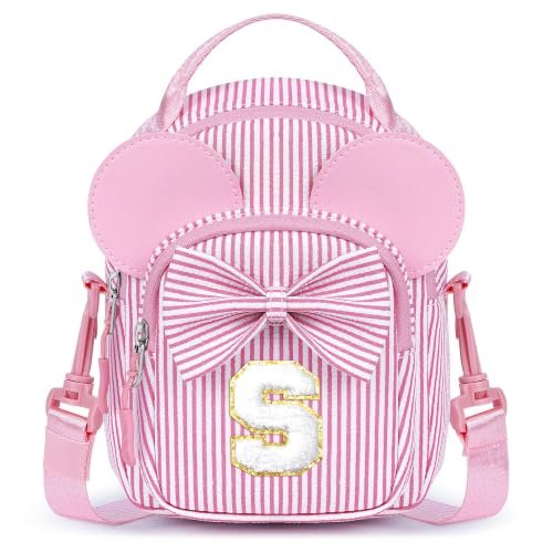 QLOVEA Initial Crossbody Bag