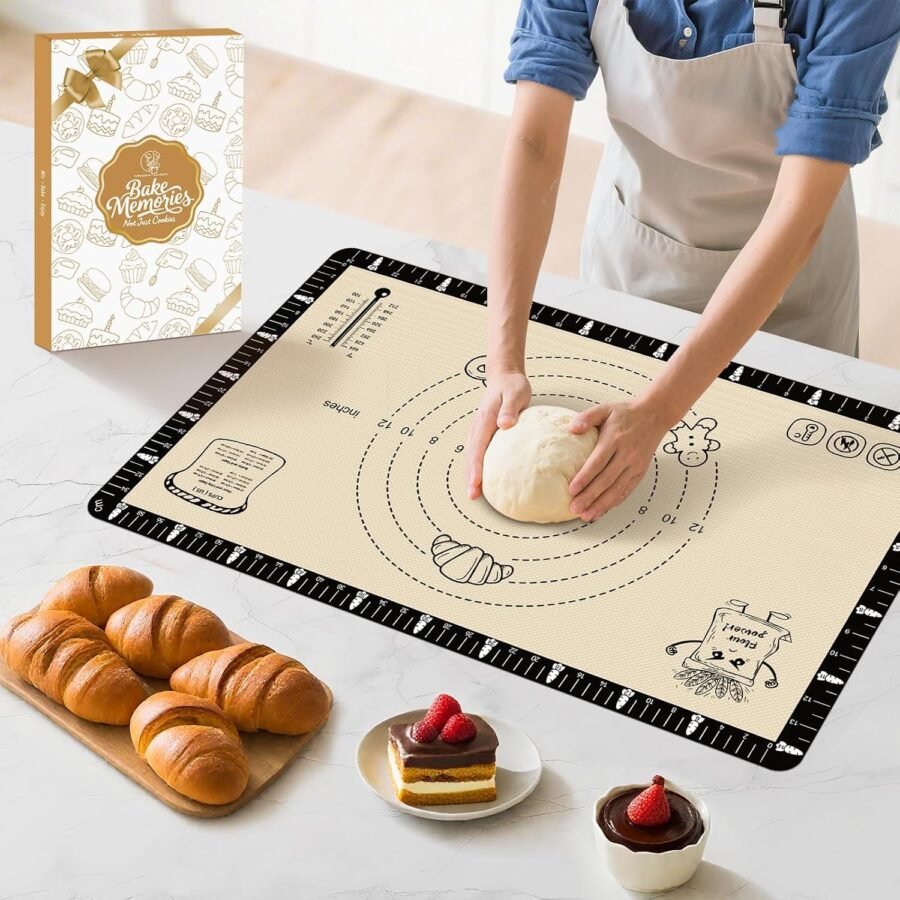 Silicone Baking Mat with Recipes
