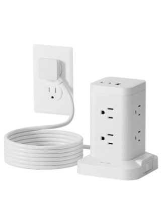 TAGZILO 2 Pack Power Strip Tower