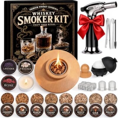 TARDEN Whiskey Smoker Kit with Torch