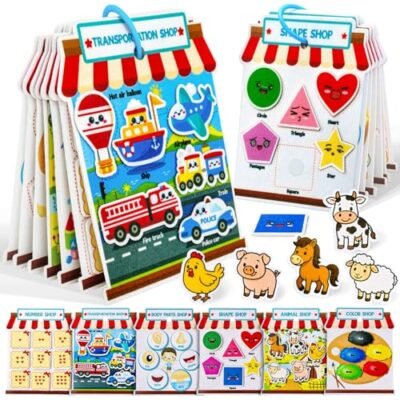 TEEKDEER Activity Books for Toddlers