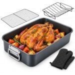 TOZAROA Roasting pan nonstick Set