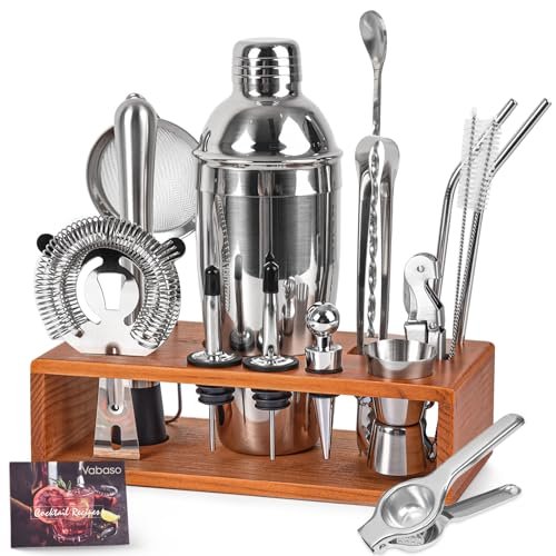 VABASO 20Pcs Bartender Kit