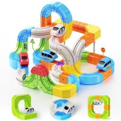 VANTIGREEN 146PCS Electric Train Set