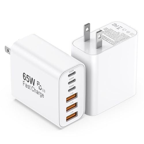 WUNPCXYNO USB C Charger Block 2 Pack